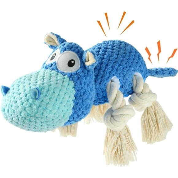 Dog Toys for Aggressive Chewers Dog Toys to Keep Them Busy Squeaky Dog - Picture 1 of 7